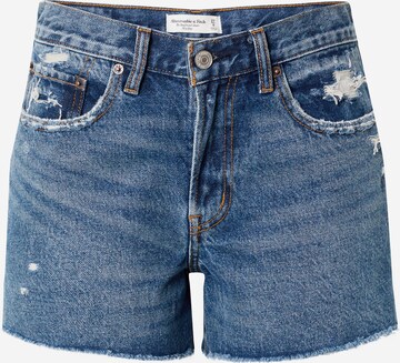 Abercrombie & Fitch Regular Shorts in Blau: predná strana