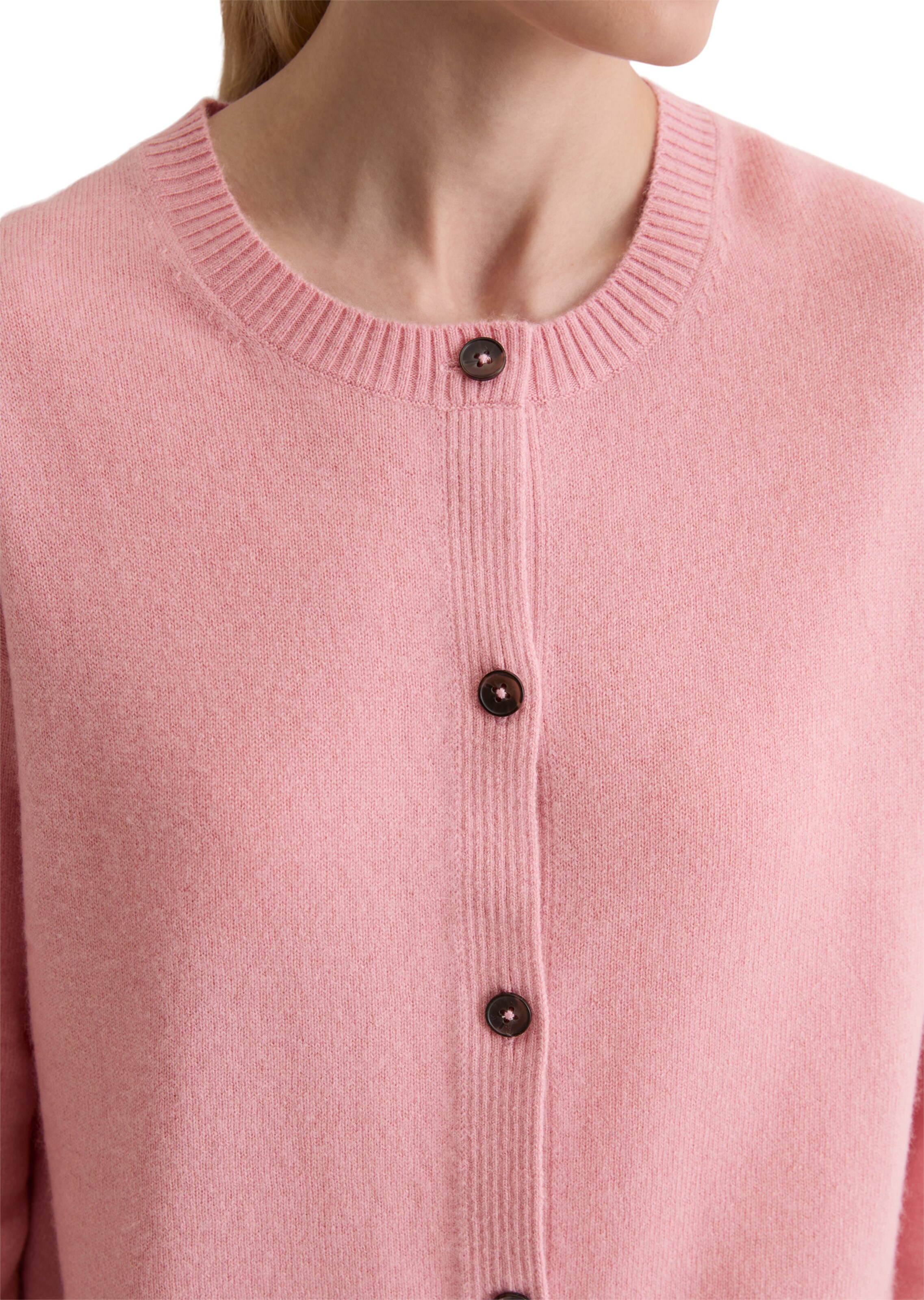 Marc O'Polo Gebreid vest in Roze