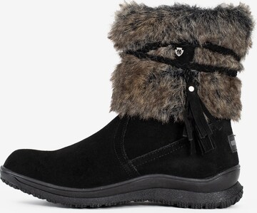 Minnetonka Snowboots 'Everett' in Zwart: voorkant