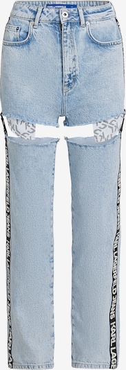 KARL LAGERFELD JEANS Jeans 'Transformable' in hellblau / schwarz, Produktansicht