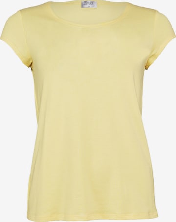 Seidel Moden T-Shirt in Gelb: Vorderseite