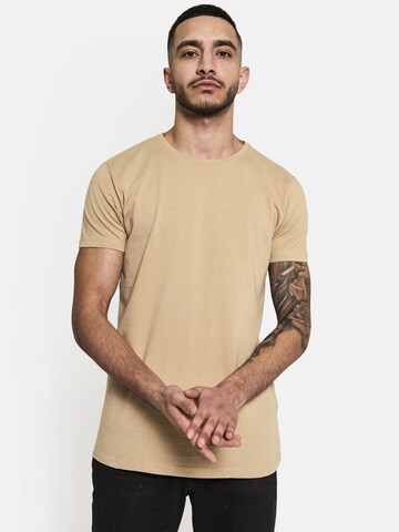 Squad the label Shirt 'Organic Classic' in Brown: front