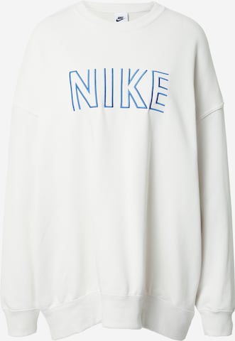 Nike Sportswear Sweatshirt in White: front