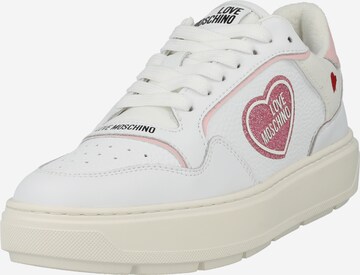 Love Moschino Sneaker low 'BOLD LOVE' i hvid: forside