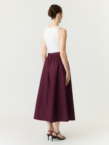 YAS Skirt 'YASTIMBER HW' in Brown
