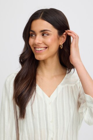 Fransa Blouse 'Fradi Sh 1' in Wit