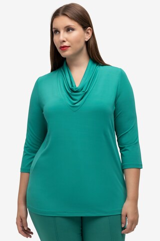 Ulla Popken Shirt in Groen: voorkant