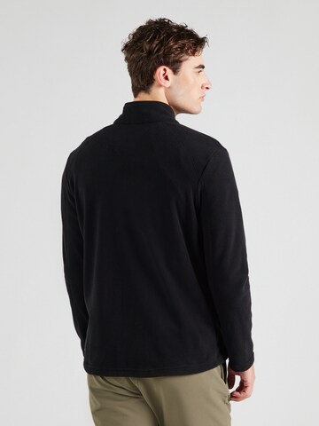 KILLTEC Athletic Fleece Jacket in Black: back