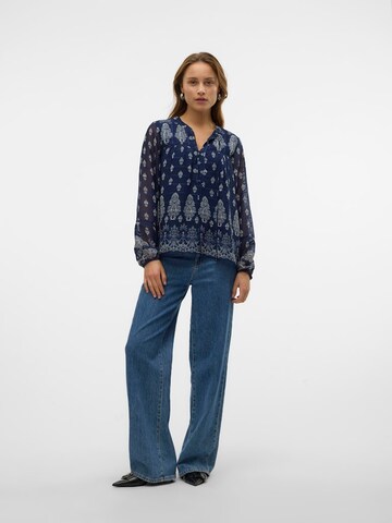 VERO MODA Blouse 'VMHEDI' in Blue