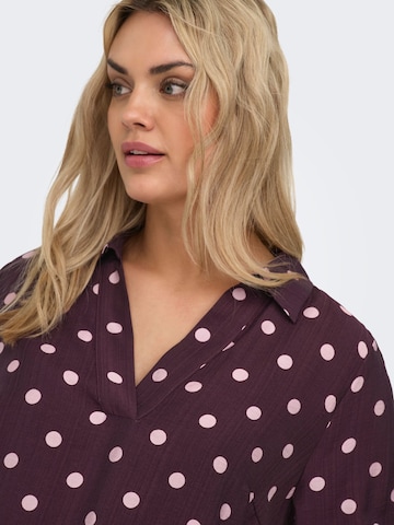 ONLY Carmakoma - Blusa 'CARFannil' en rojo