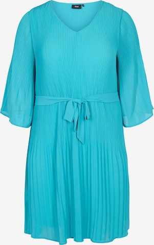 Zizzi Dress 'CACATHRINE' in Blue: front