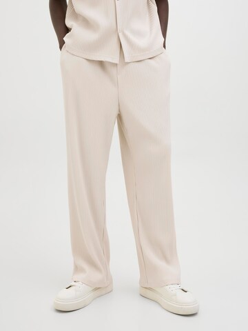 Regular Pantalon JACK & JONES en beige : devant