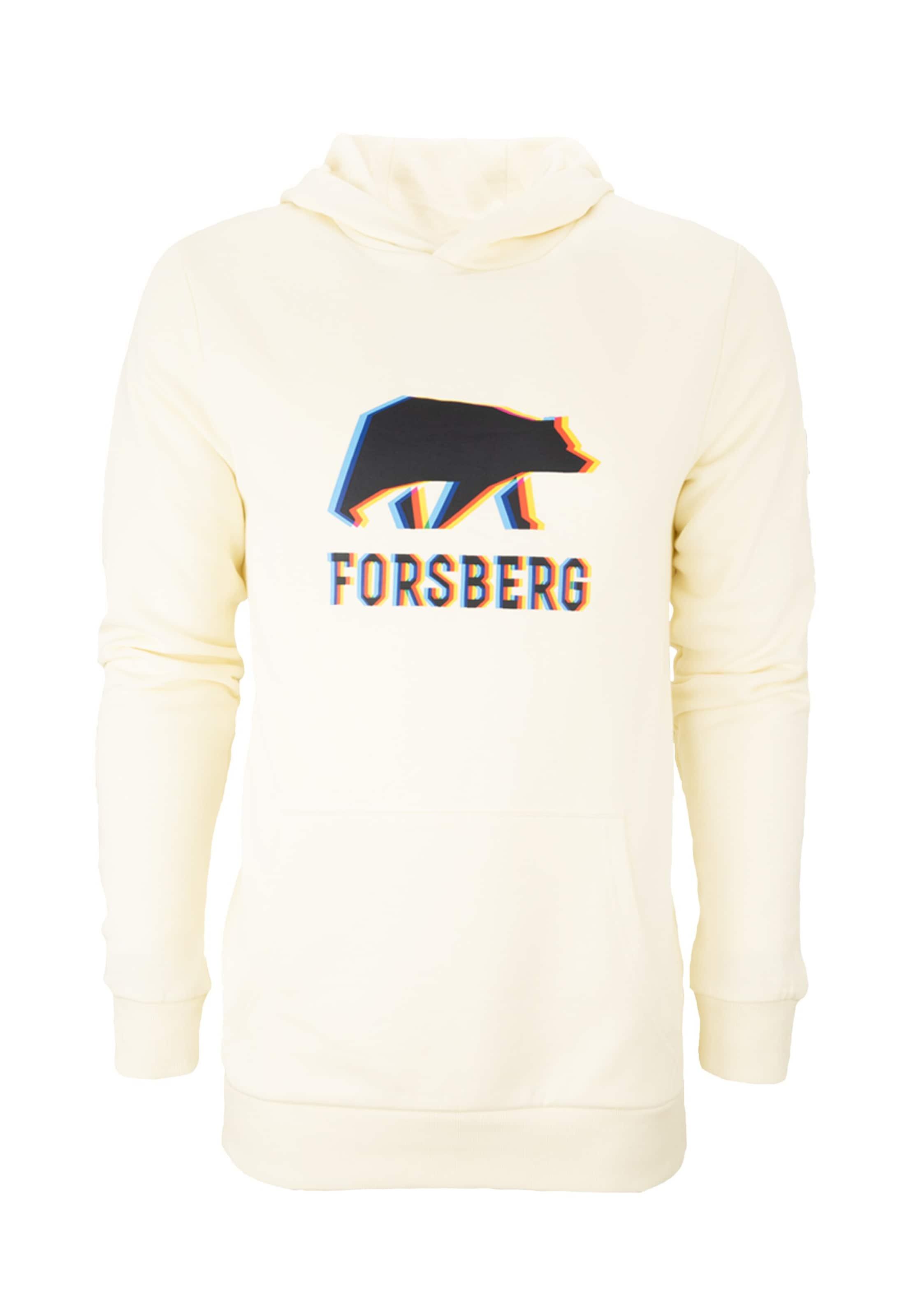 FORSBERG Sweatshirt in Beige: front