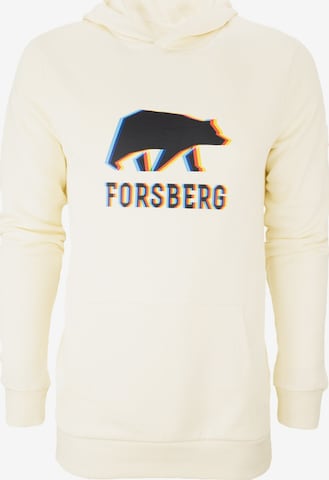FORSBERG Sweatshirt in Beige: front
