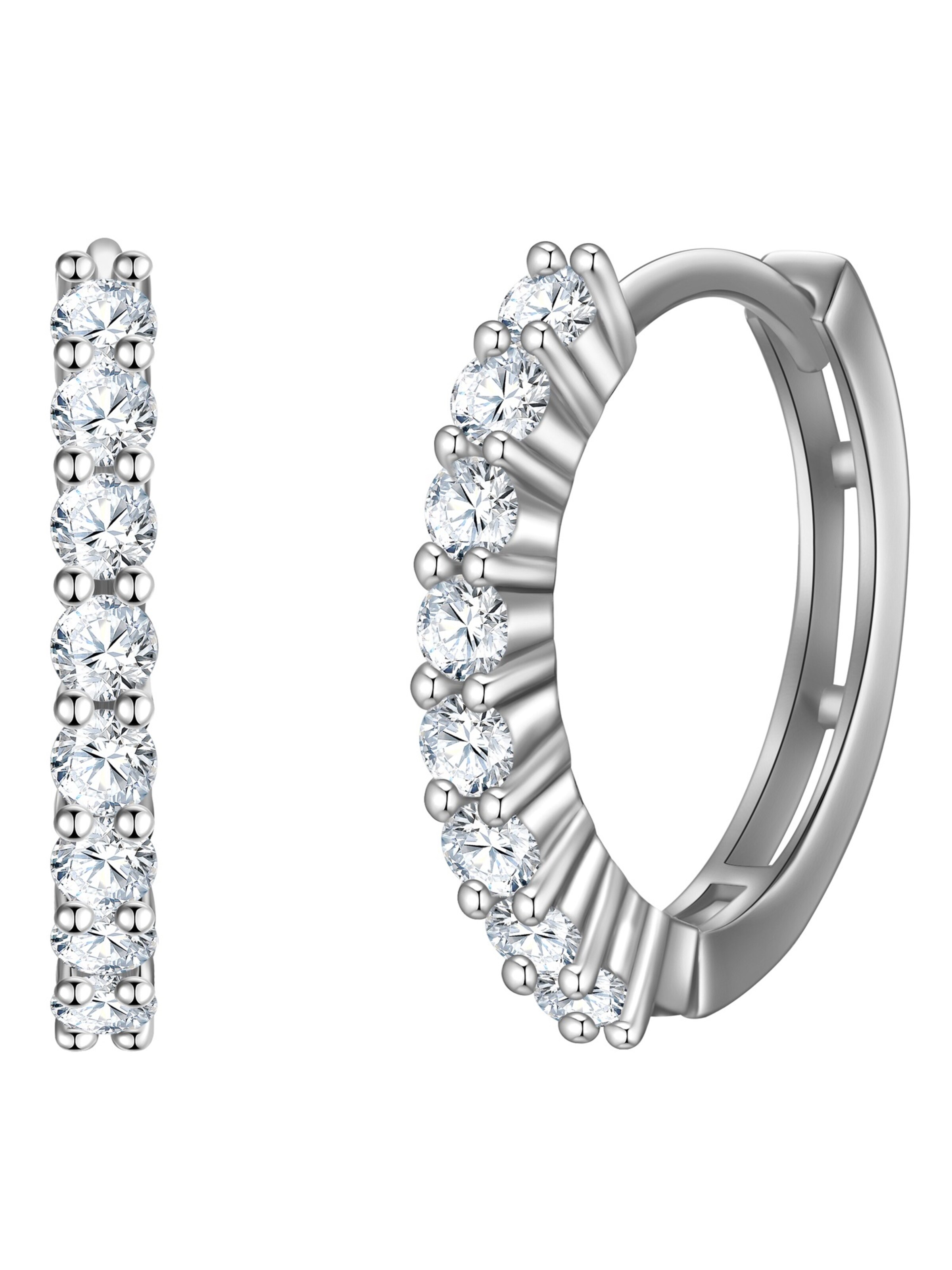 Rafaela Donata Ohrringe in Silber: Vorderseite