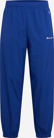 Effilé Pantalon Champion Authentic Athletic Apparel en bleu : devant