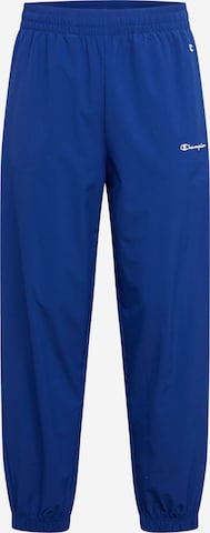 Champion Authentic Athletic Apparel Zwężane Spodnie w kolorze niebieski: przód