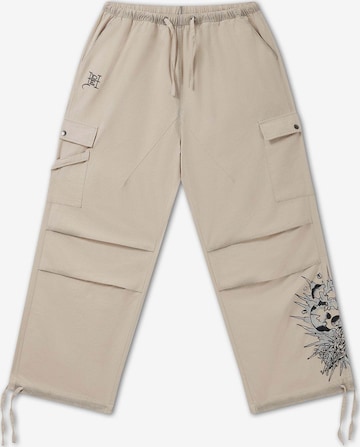 regular Pantaloni funzionali di Ed Hardy in grigio: frontale