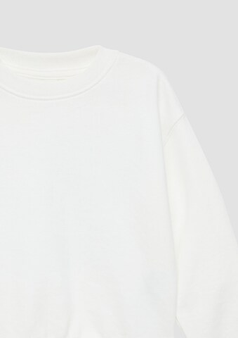 Sweat-shirt s.Oliver en blanc