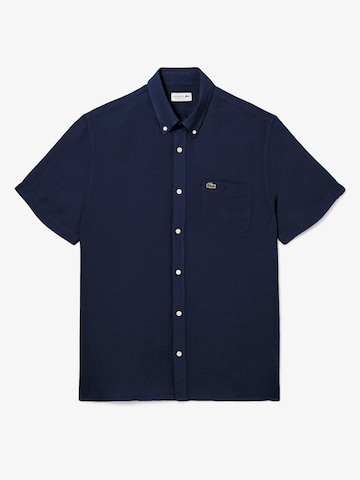 LACOSTE Regular fit Button Up Shirt in Blue