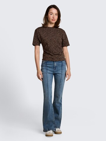 TOM TAILOR DENIM T-Shirt in Braun