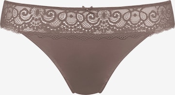 Mey Slip 'Amorous' in Braun: Vorderseite