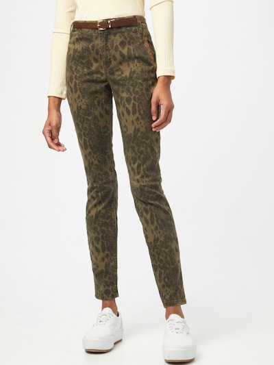 Jeans 'Etta' MOS MOSH pe maro / kaki, Vizualizare model