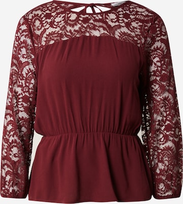 ABOUT YOU Blouse 'Fiona' in Rood: voorkant