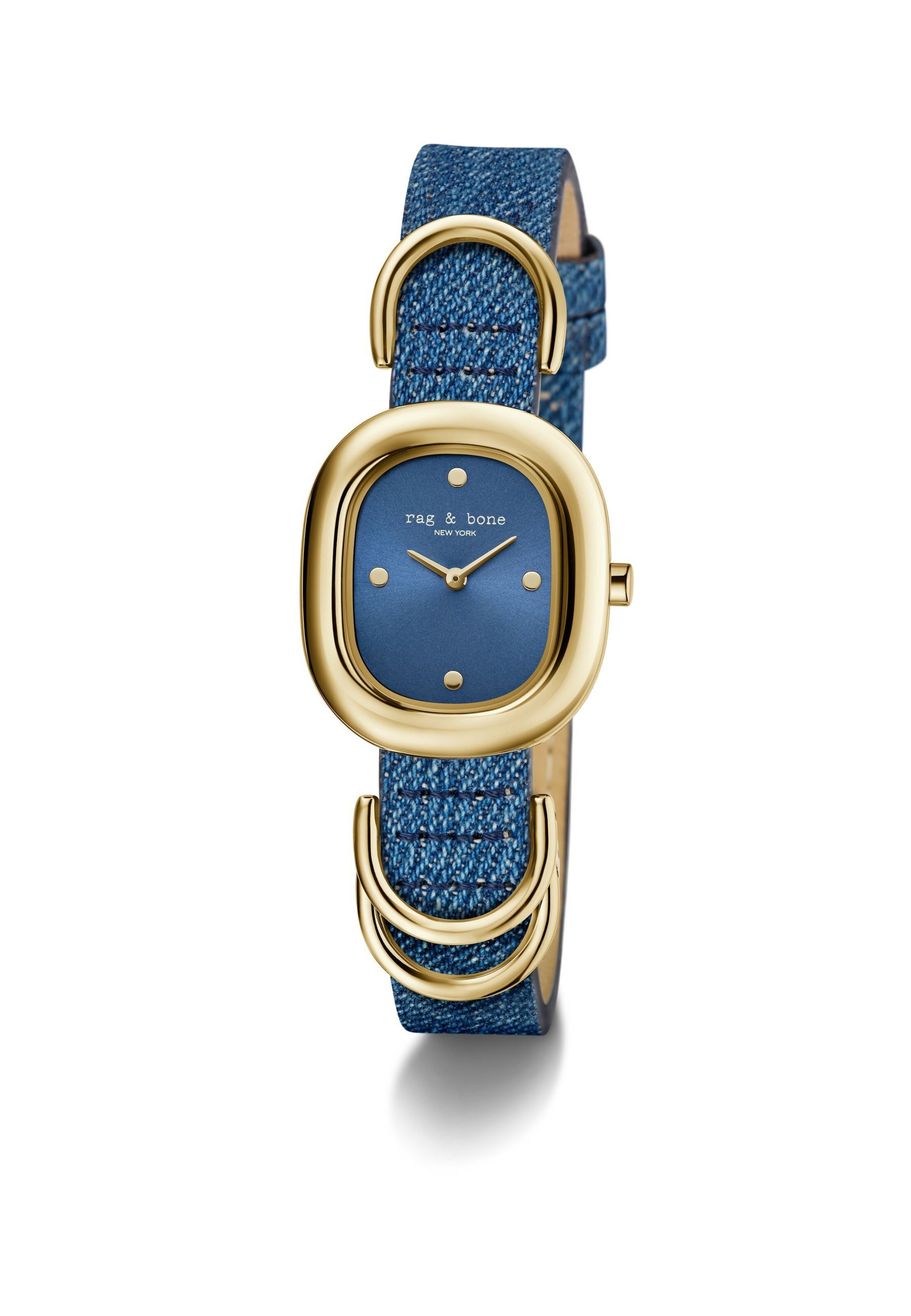 rag & bone Analoguhr ' Rory' in Blau