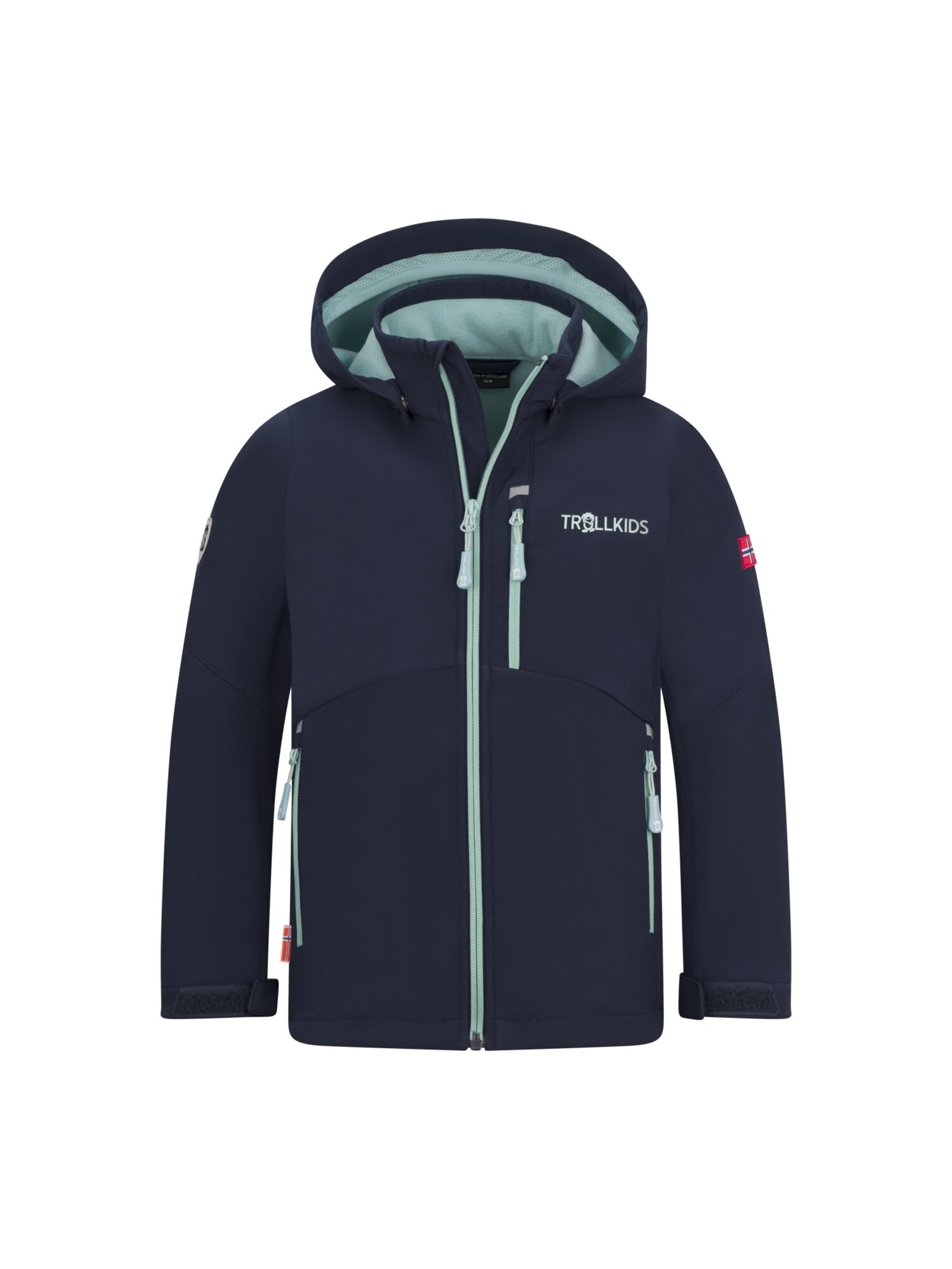 TROLLKIDS Outdoor jacket in Blue: front