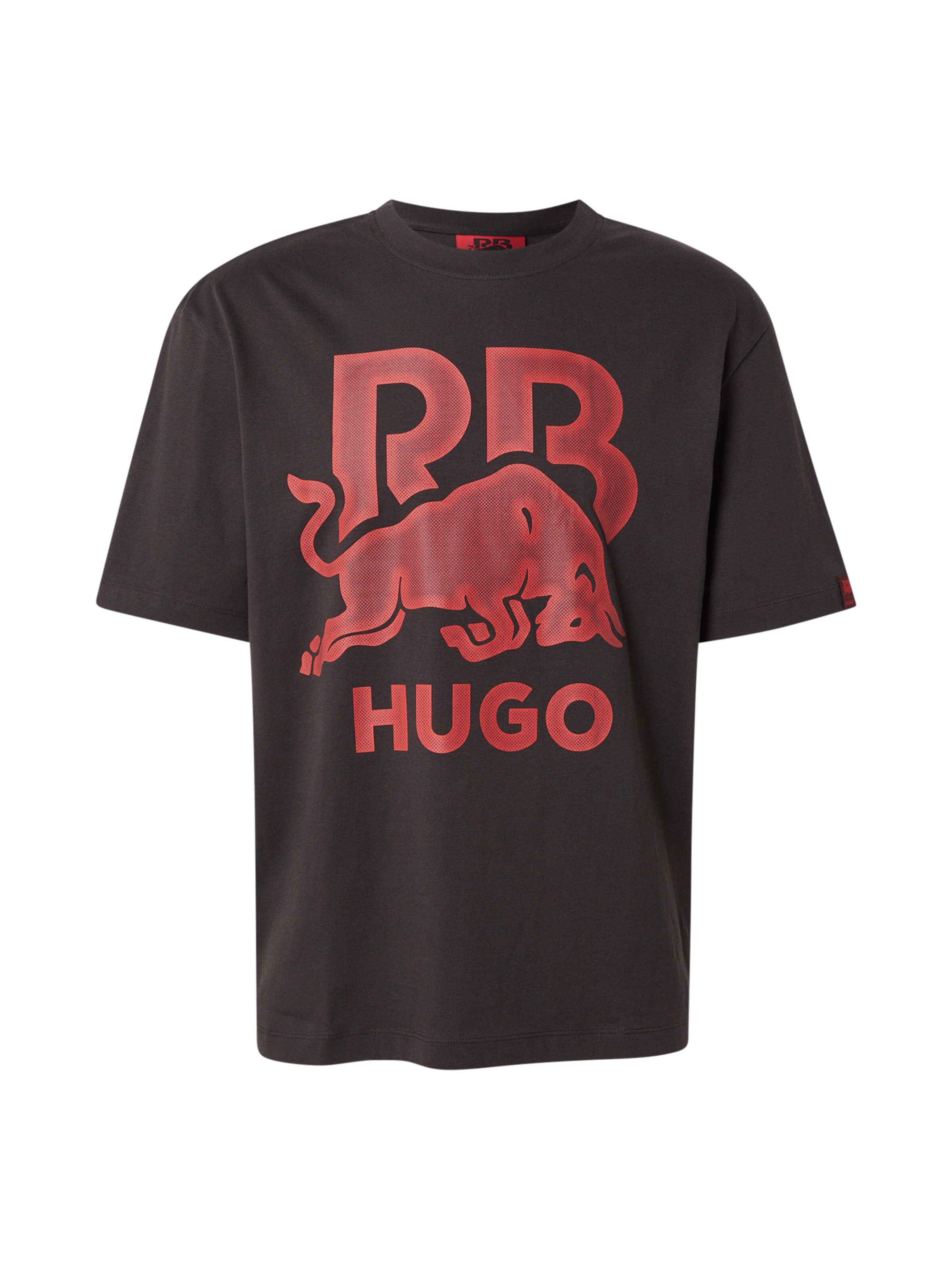 HUGO Shirt 'Dayla' in Brown: front