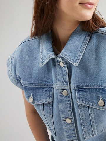 MSCH COPENHAGEN Between-Season Jacket 'Elida Ada' in Blue