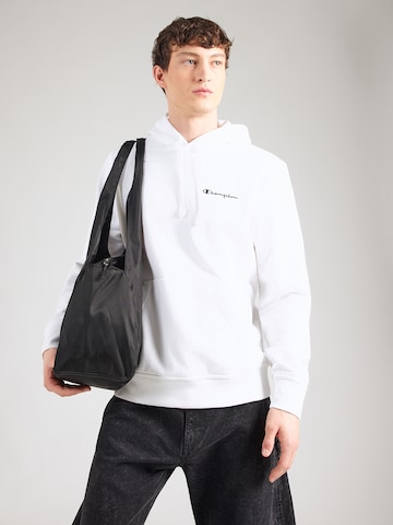 Champion Authentic Athletic Apparel Sweatshirt in Weiß: Vorderseite
