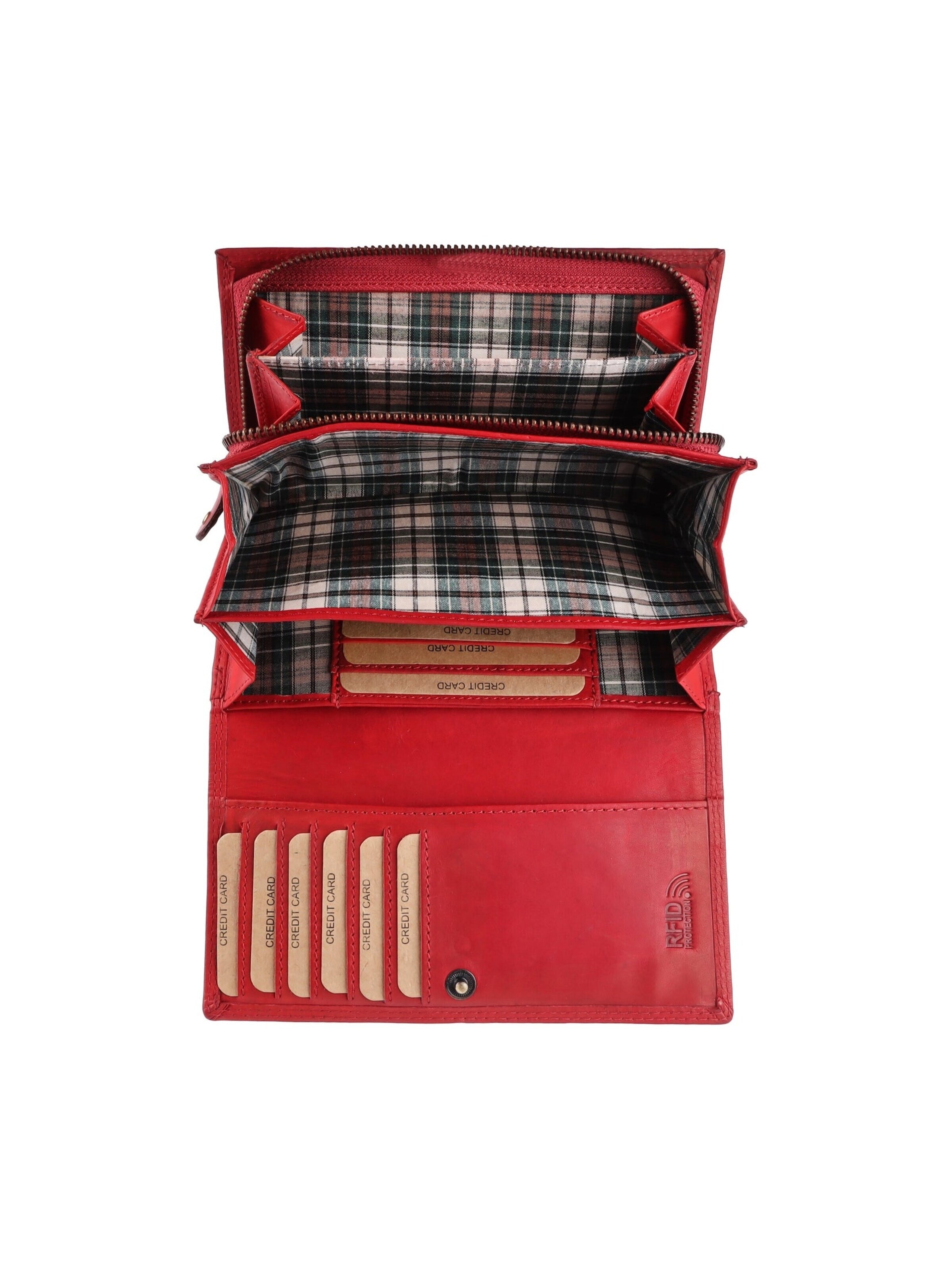 Benthill Wallet in Red