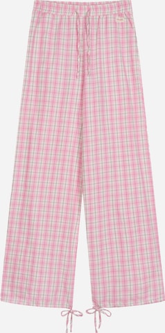 Pantalon 'Elior' OH APRIL en rose : devant