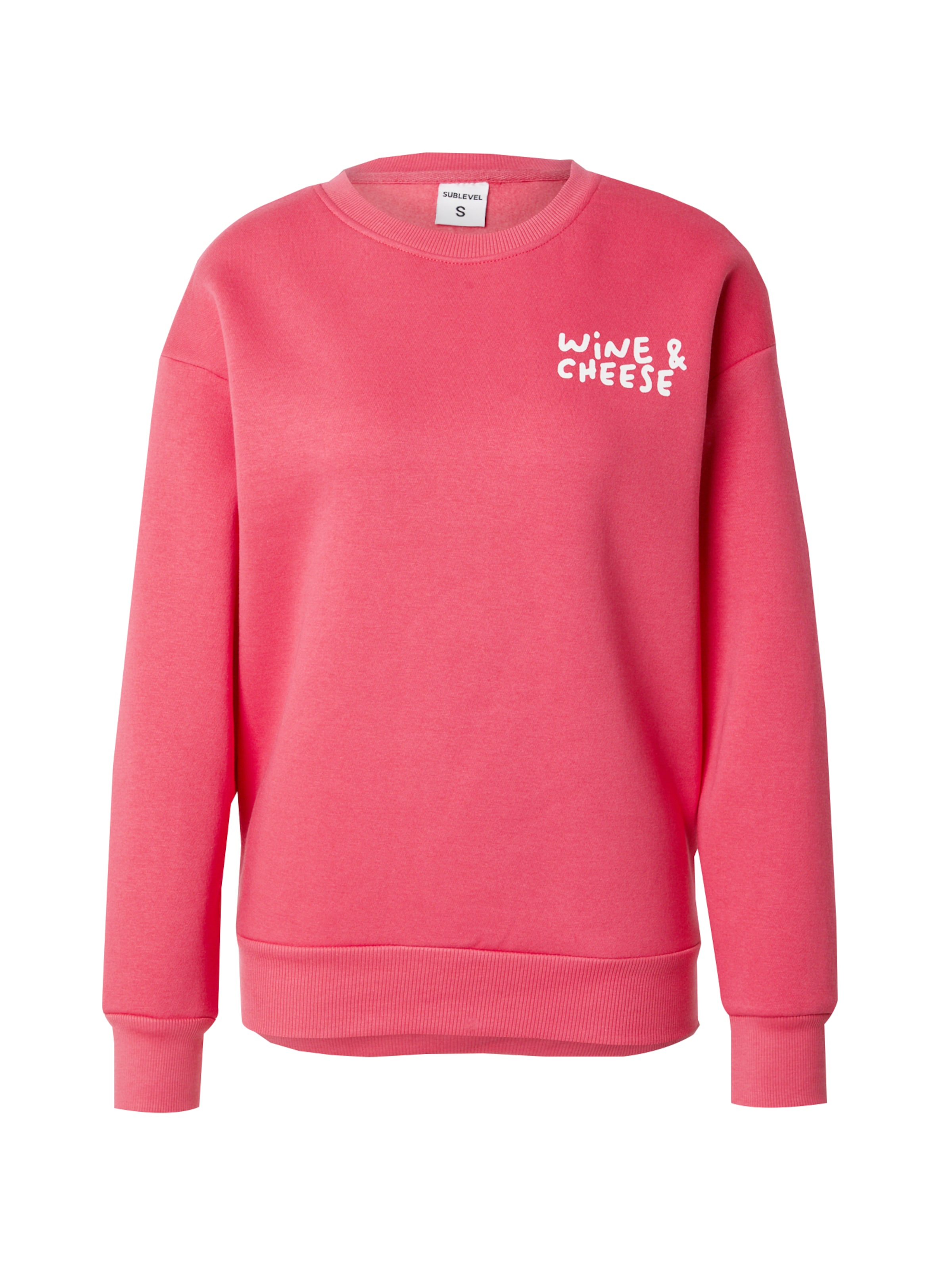 Sublevel - Sweatshirt em vermelho: frente