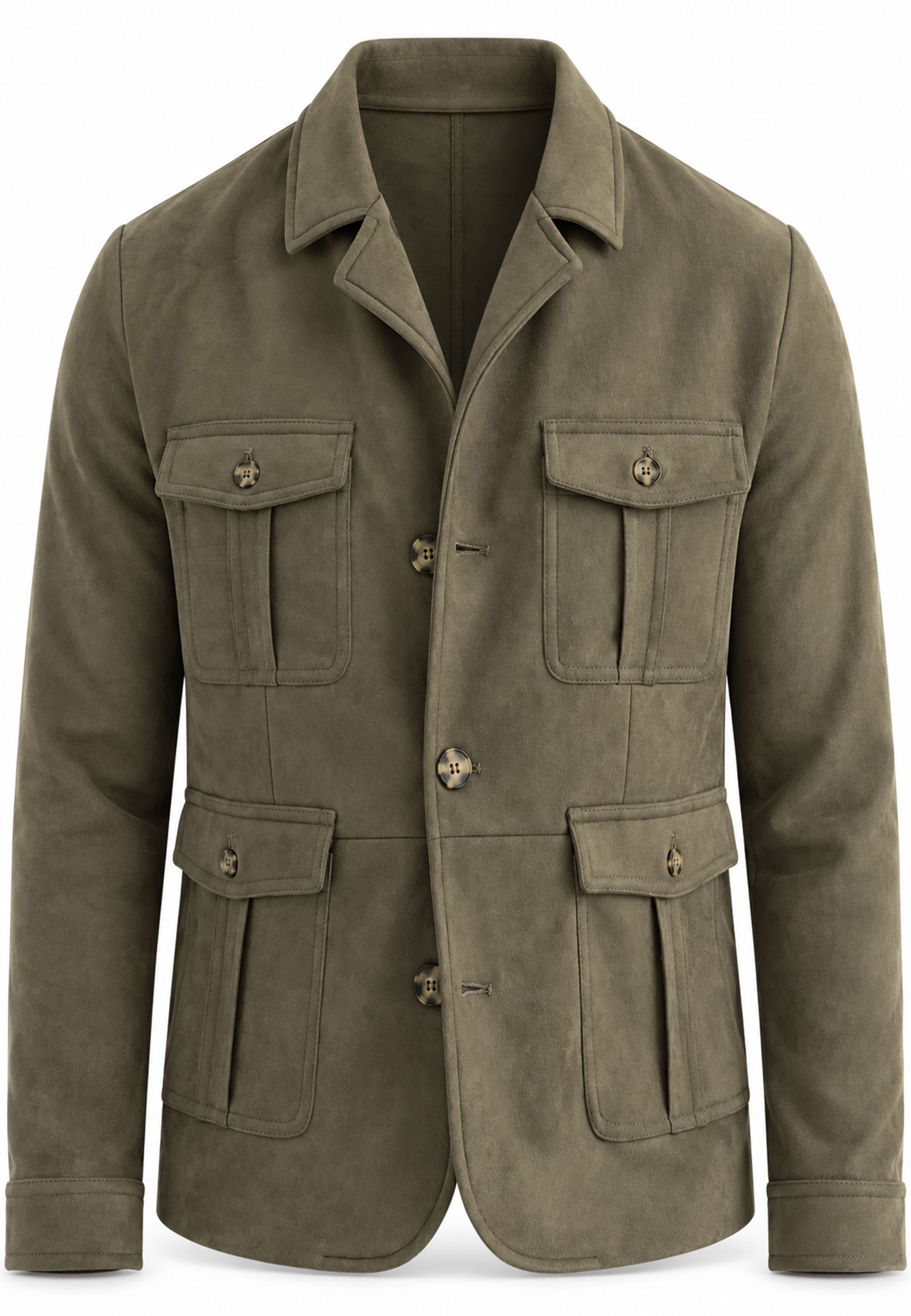 Felix Hardy Between-season jacket in Green: front