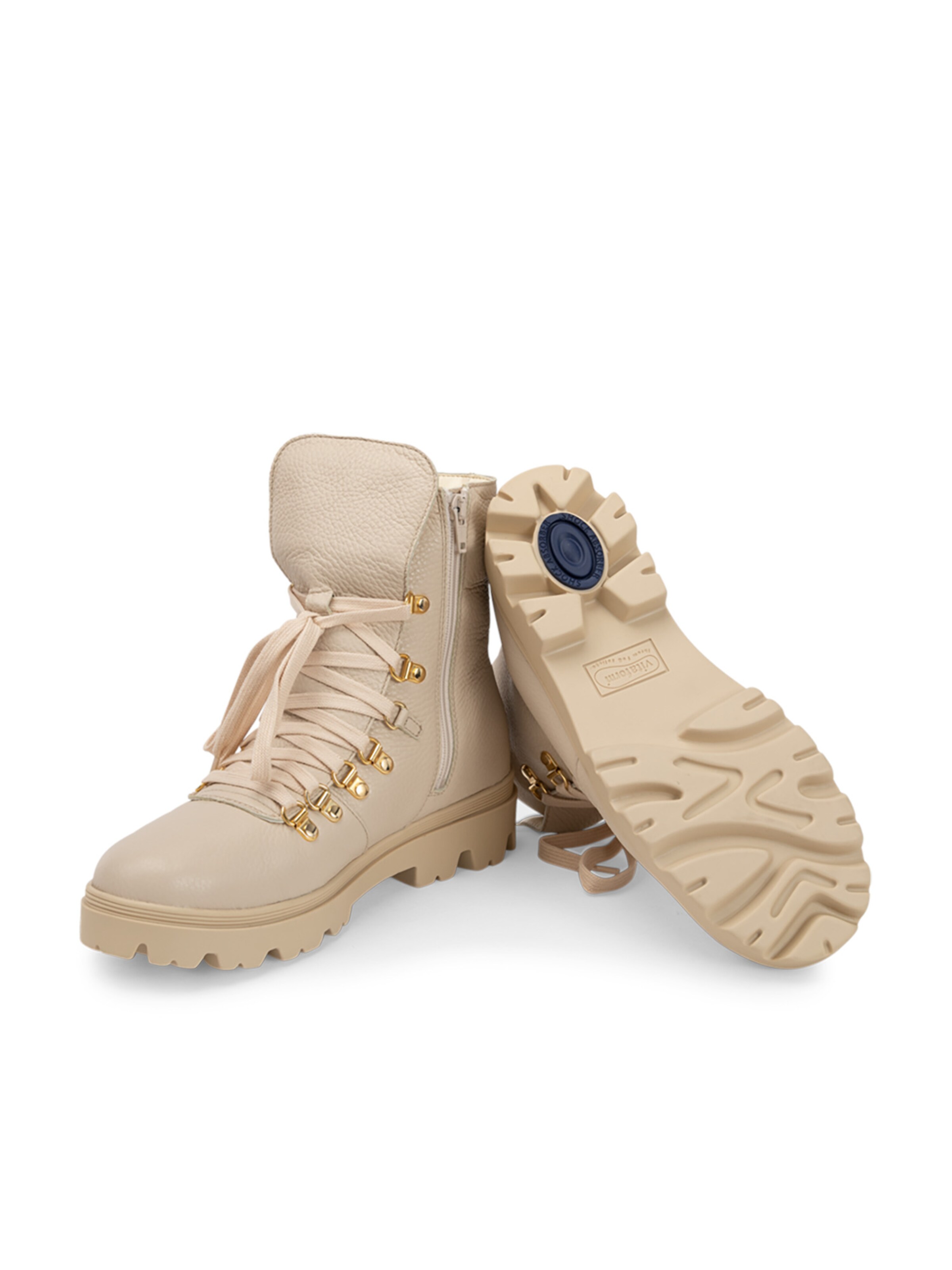 Bottines à lacets VITAFORM en beige
