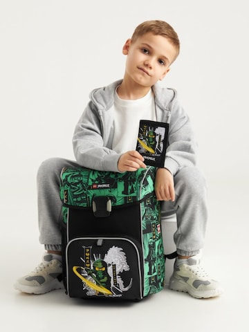 LEGO Laukku ' School ' värissä vihreä: etupuoli