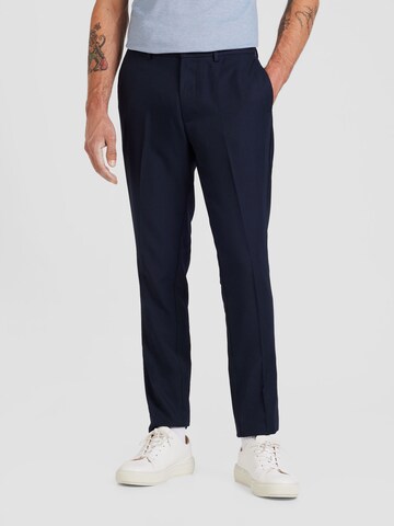 JACK & JONES Слим Плиссированные брюки 'JPRCOSTA' в Синий: спереди