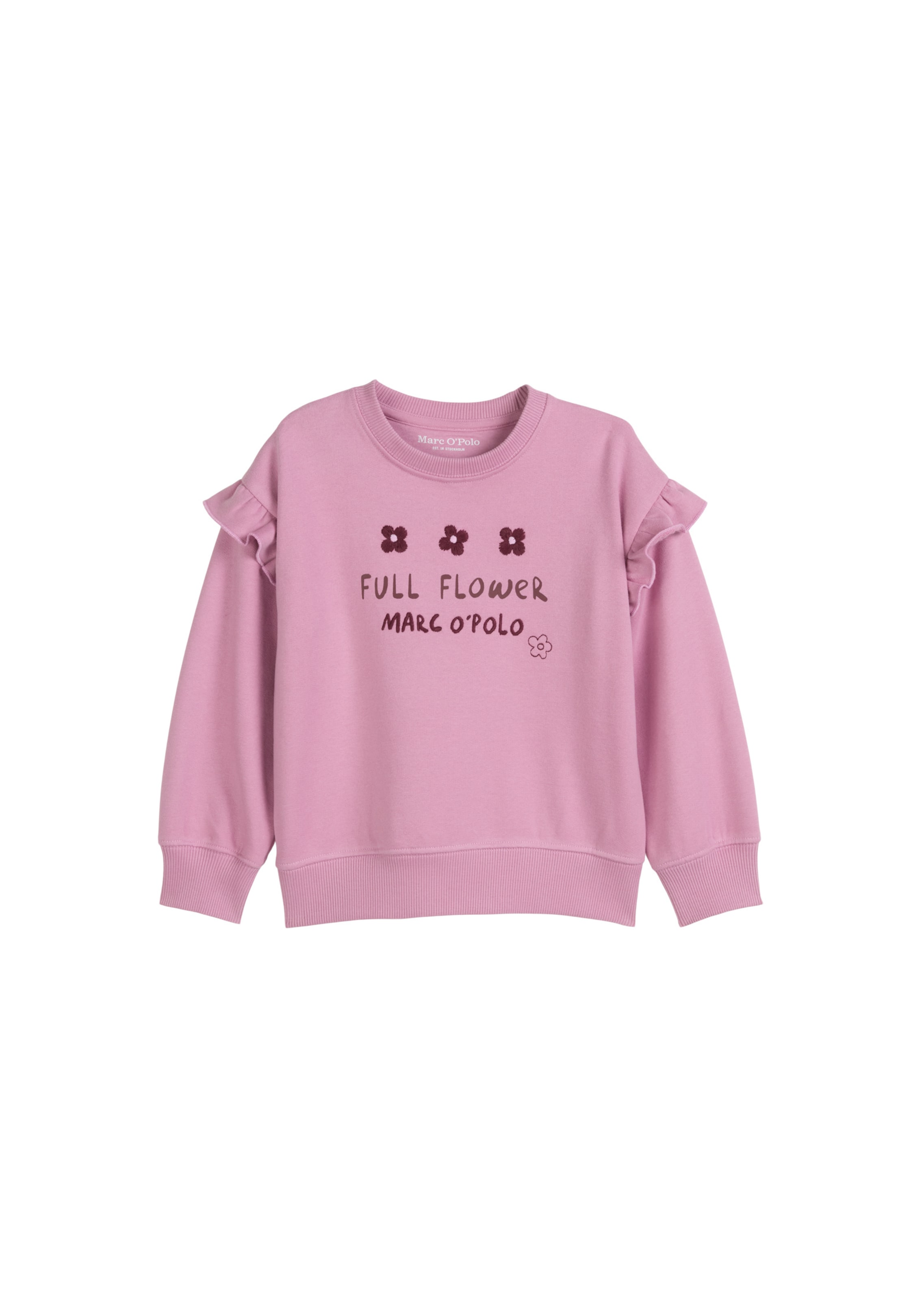 Marc O'Polo Sweatshirt in Pink: front