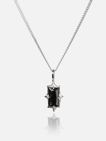 warpedsense Necklace 'Umbra' in Silver: front