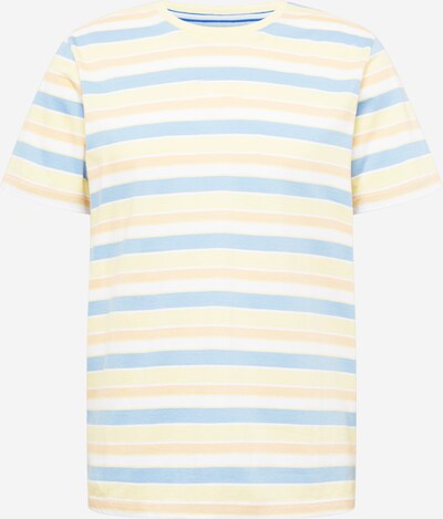 COLOURS & SONS Camiseta en beige / azul claro / naranja claro, Vista del producto