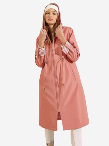 Bigdart Between-seasons coat 'Trenchcoats' in Pink