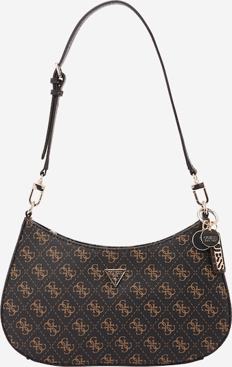 Rankinė ant peties 'NOELLE II TOP ZIP SHOULDER BAG' iš GUESS, spalva – karamelės / šokolado spalva, Prekių apžvalga