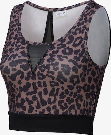 LASCANA ACTIVE Sporttop in Bruin