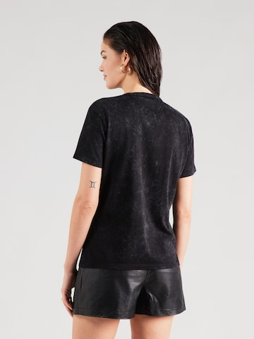 HUGO Тениска 'Damacia_2' в черно: отзад