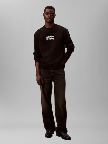Calvin Klein Sweatshirt in Schwarz