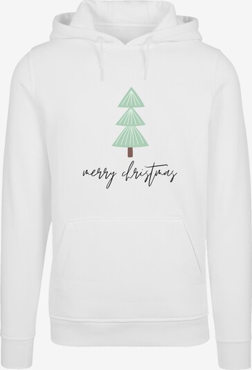 F4NT4STIC Sweatshirt 'Merry Christmas' in braun / mint / schwarz / weiß, Produktansicht