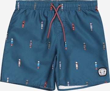 PROTEST Board Shorts 'CHRIS' in Blue: front